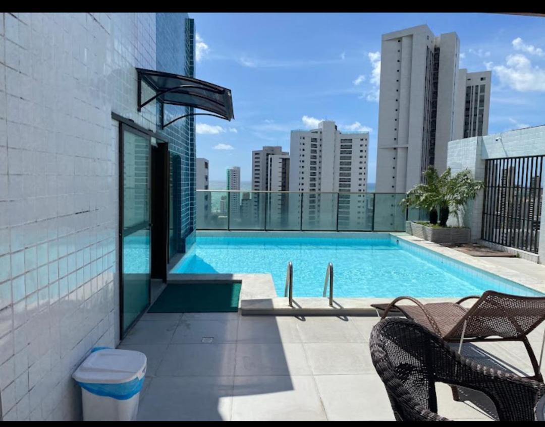 Apartamento Flat De 1Q - Boa Viagem - Recife Apartment Luaran gambar